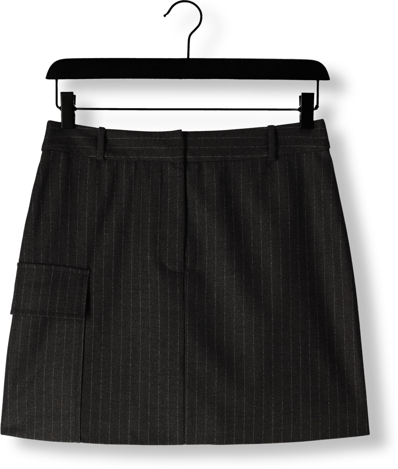 AAIKO Dames Rokken Pascale Pinstripe Vis 548 Zwart