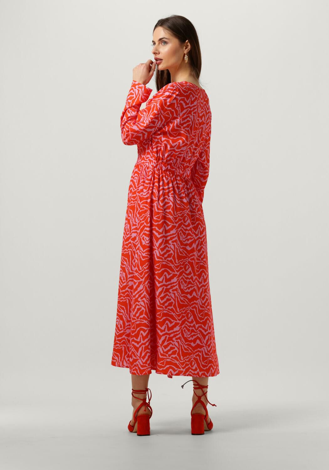 rode ydence midi jurk dress rhode