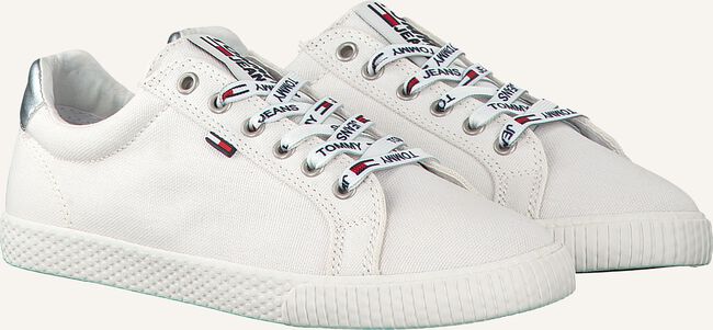 Witte TOMMY HILFIGER Lage sneakers JEANS CASUAL Witte TOMMY HILFIGER Lage sneakers JEANS CASUAL - large