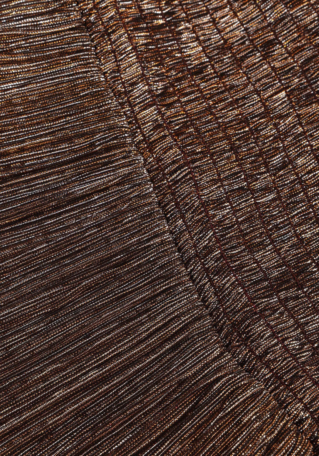 Bronzen EST'SEVEN Midi jurk ST TRPZ DRESS - large