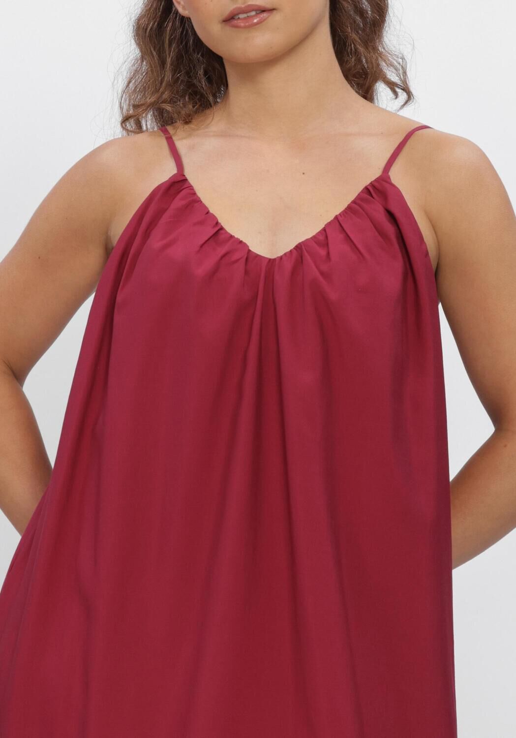 Bordeaux Y.A.S. Jurken YASSEMA STRAP LONG DRESS S. - large
