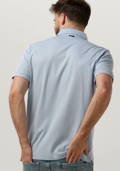 Blauwe VANGUARD Polo SHORT SLEEVE POLO RASCHEL INTERLOCK - large
