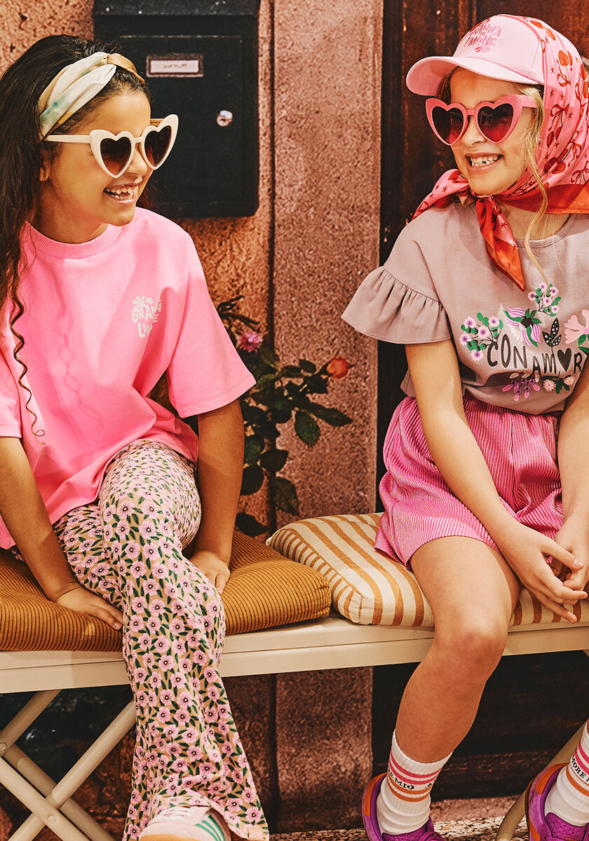 Roze Z8 Flared broek ALEGRA - large