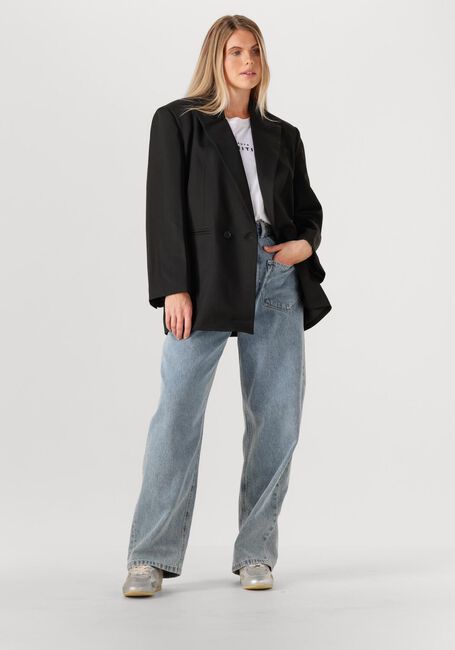 Witte HAUTE L'AMITIÉ T-shirt CREW RUB PRINT TEE - large