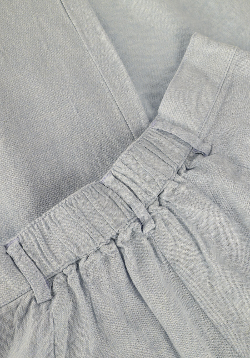 Lichtblauwe MSCH COPENHAGEN Pantalon MSCHKARIMA GINIA PANTS - large