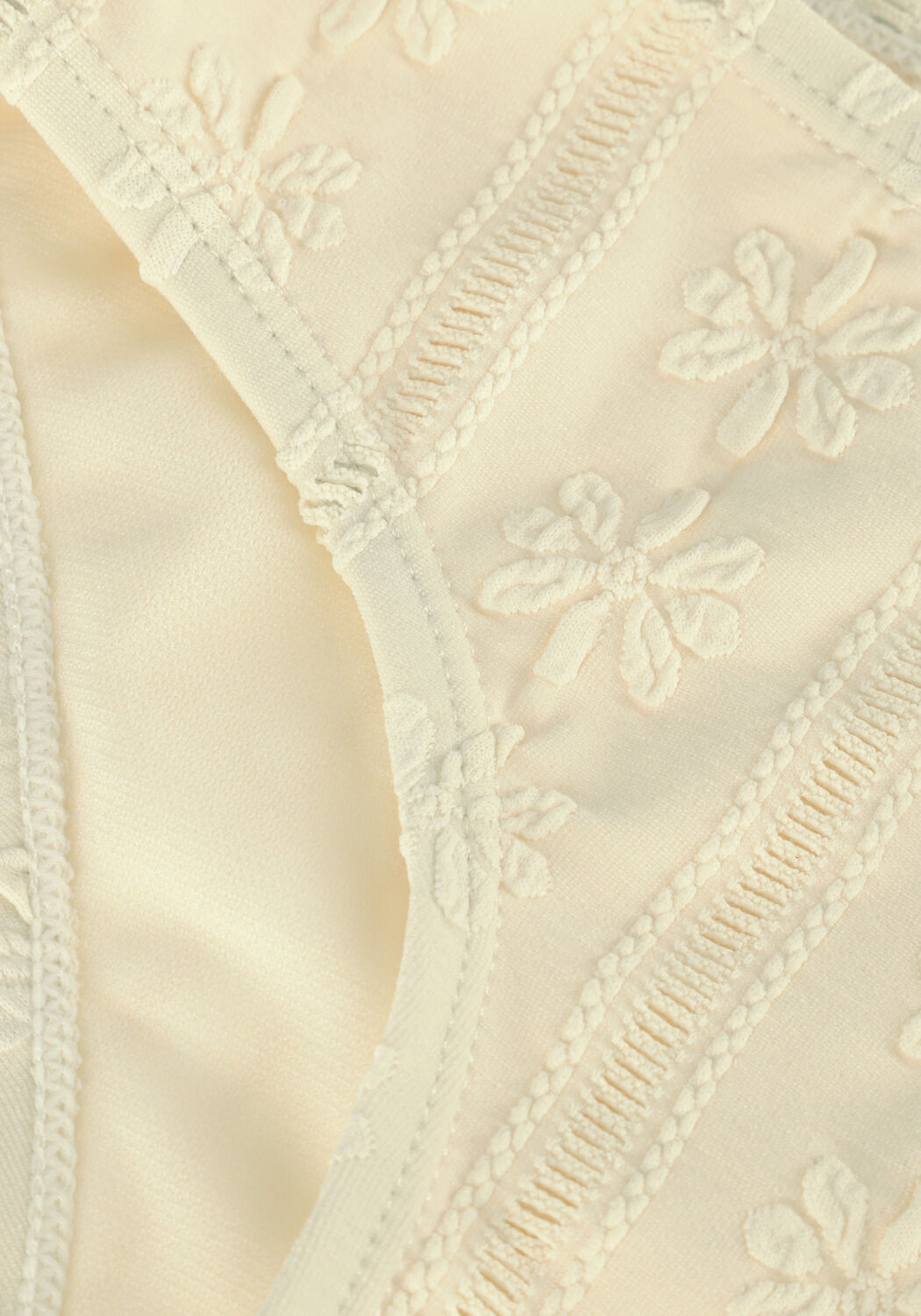 SALTED STORIES Meisjes Zwemkleding Anglaise Bikini Ecru
