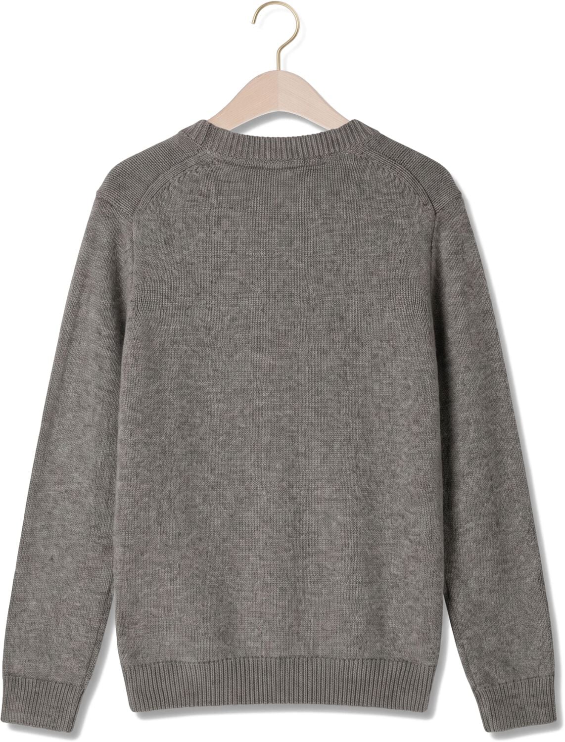 Lyle & Scott Jongens Truien & Vesten Melange Crew Neck Jumper - Grijs, foto 4