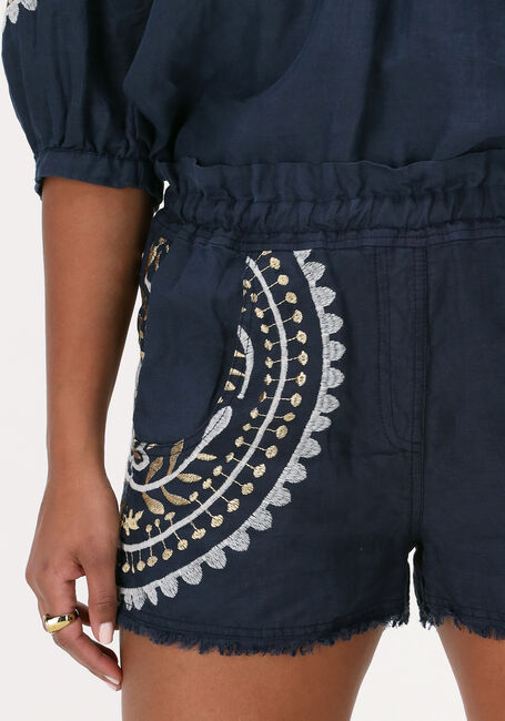 Blauwe GREEK ARCHAIC KORI Broeken SHORTS PAISLEY - large