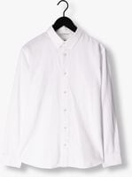 Witte SELECTED HOMME Klassiek overhemd SLHSLIMNEW-LINEN SHIRTS LS CLASSIC W