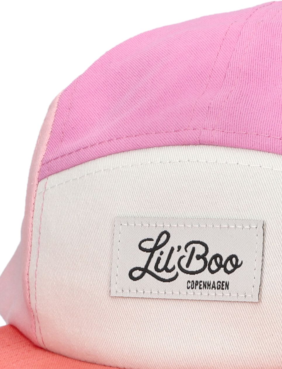 LIL'BOO Meisjes Petten Block Sweet Magenta Koraal L