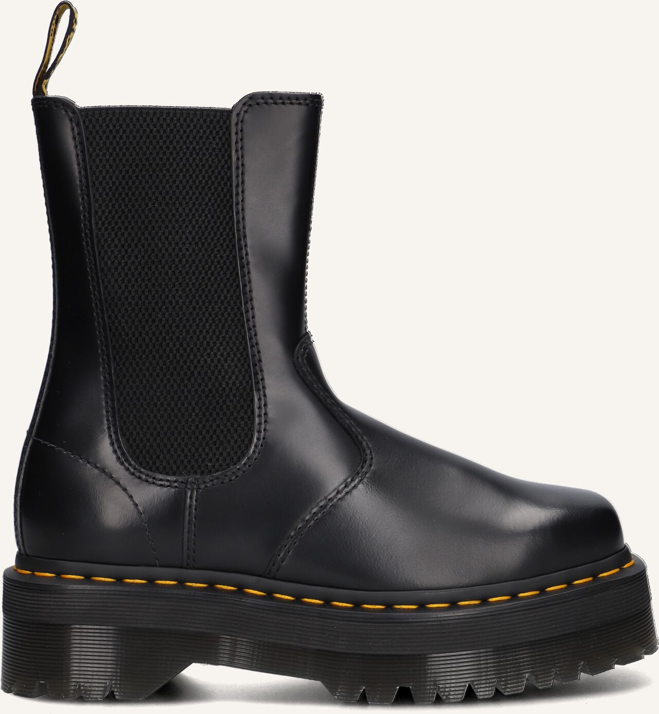 Zwarte DR MARTENS Chelsea boots 2976 HI QUAD SQUARED Omoda