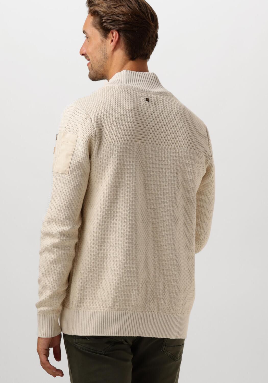 PME LEGEND Heren Truien & Vesten Zip Jacket Cotton Structure Beige