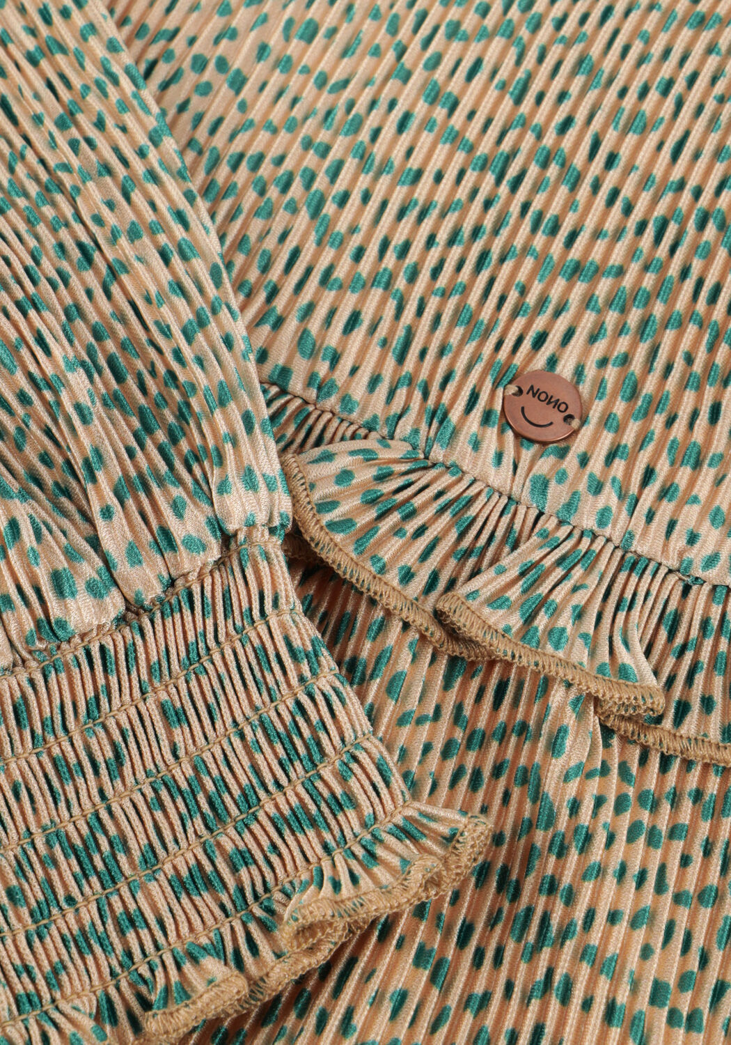 Beige NONO Blouses TISJA PLISSEE BLOUSE - large