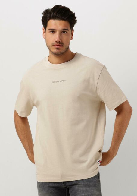 Beige TOMMY JEANS T-shirt TJM REG S NEW CLASSICS TEE EXT - large