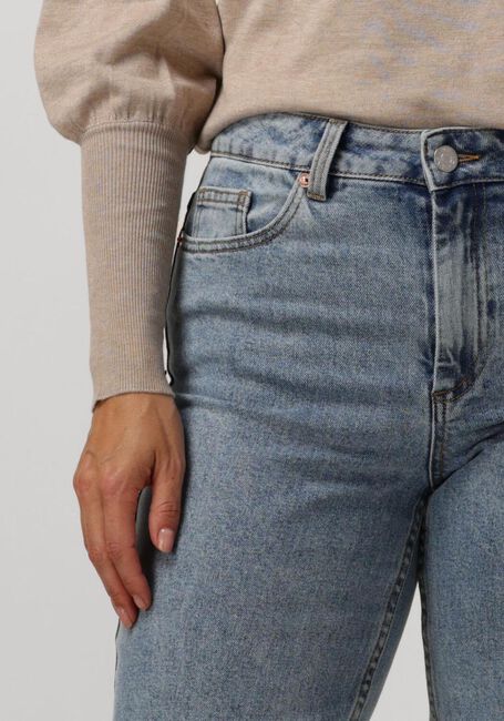 Lichtblauwe Y.A.S. Straight leg jeans YASALENA MW STRAIGHT JEANS - large