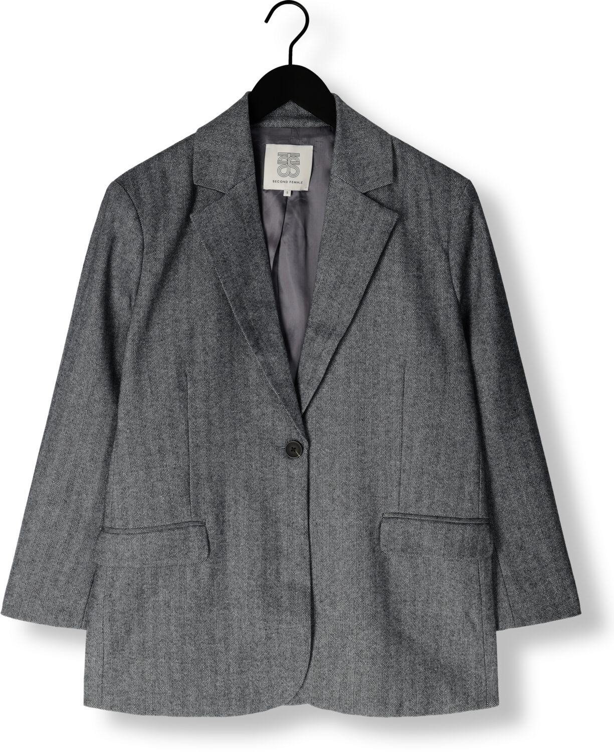 SECOND FEMALE Dames Blazers Waleria Blazer Zwart