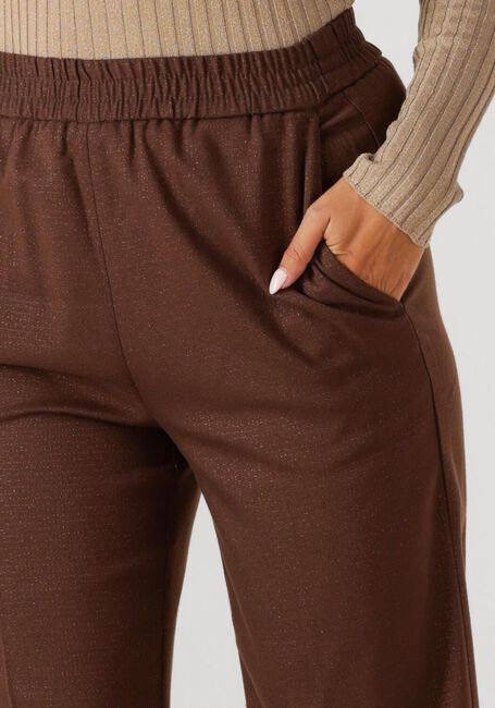 Bruine LIU JO Wijde broek PANT ELASTIC FLARE - large