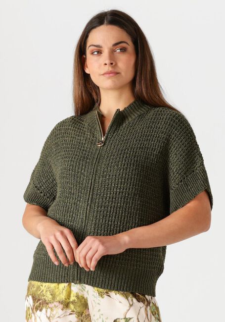 Groene CAROLINE BISS Vest 1242 - large
