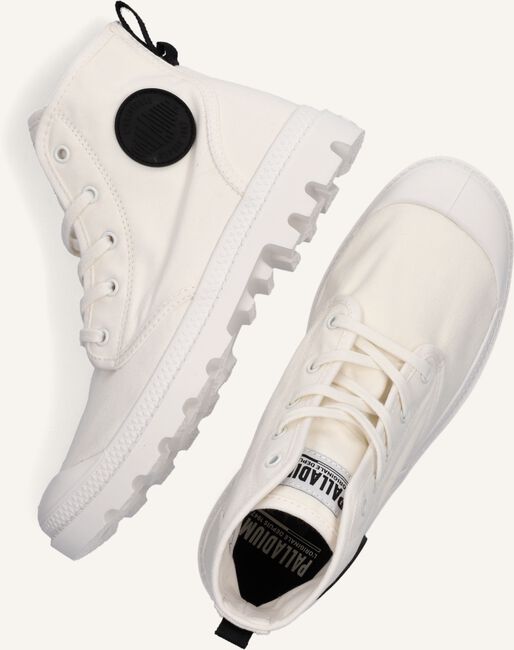 Witte PALLADIUM Hoge sneakers W PAMPA HI TWILL Witte PALLADIUM Hoge sneakers W PAMPA HI TWILL - large