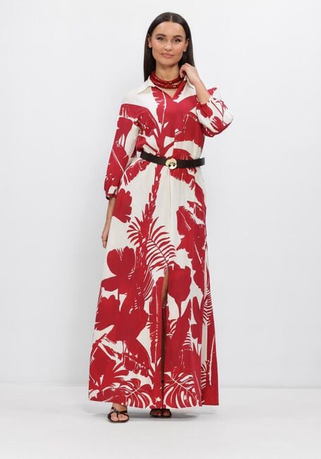 Rode CAROLINE BISS Maxi jurk 1188 - large