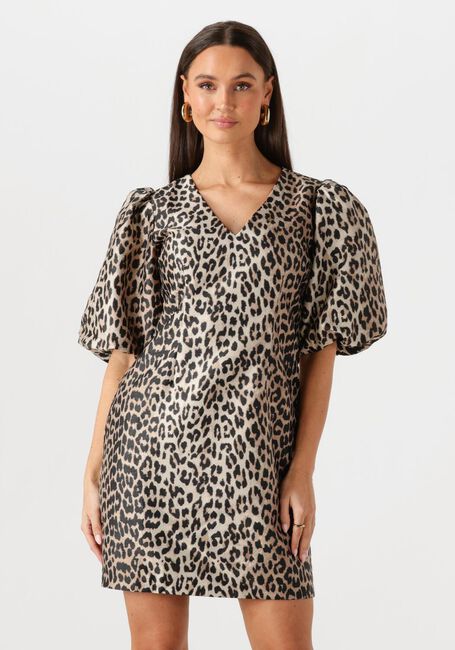 Bruine NOTRE-V Mini jurk NV-FLOSSIE - large