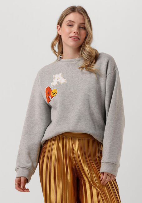 Lichtgrijze AMAYA AMSTERDAM Sweater STEVI SWEATER - large