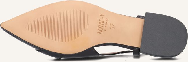 Zwarte NOTRE-V Slingbacks 12250 Zwarte NOTRE-V Slingbacks 12250 - large