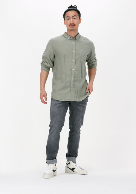 Groene DSTREZZED Casual overhemd SHIRT BUTTON DOWN TENCEL - large