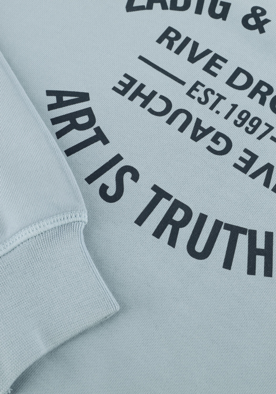 Lichtblauwe ZADIG & VOLTAIRE Sweater X60600 - large