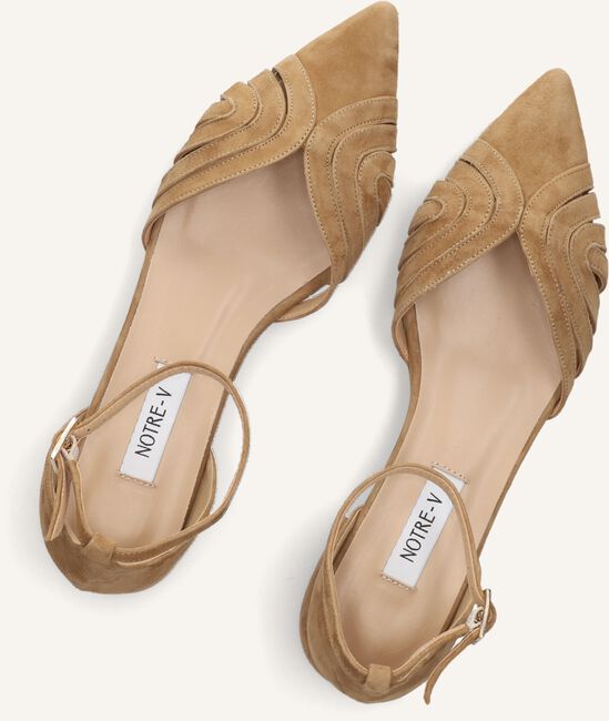 Camel NOTRE-V Platte sandalen 12264 Camel NOTRE-V Platte sandalen 12264 - large