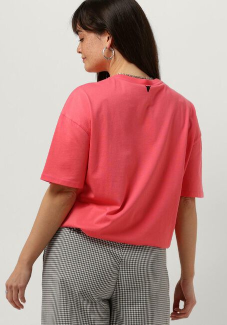 Koraal ALIX THE LABEL T-shirt LADIES KNITTED A T-SHIRT - large