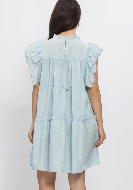 Blauwe OBJECT Mini jurk OBJHOPE S/L DRESS - large