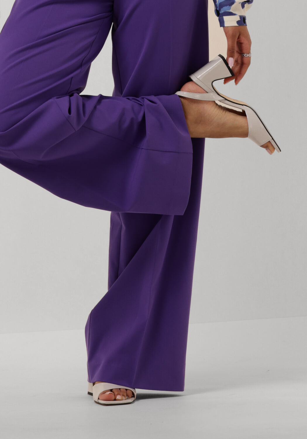 Beige NOTRE-V Sandalen met hak 22304 - large