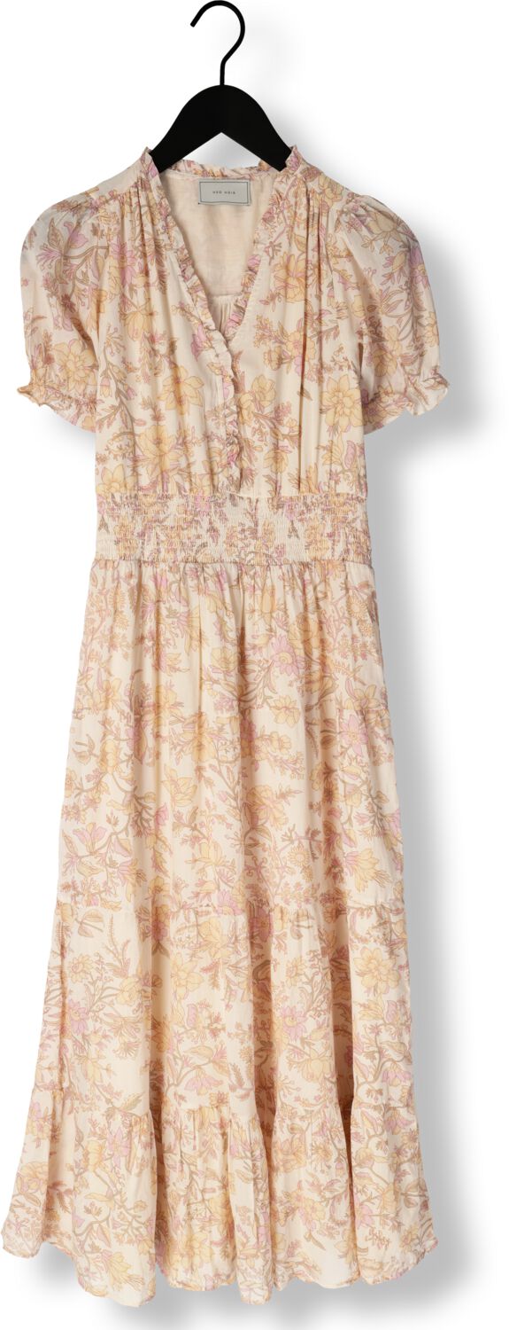 NEO NOIR Dames Jurken Kanza Rose Field Dress Geel