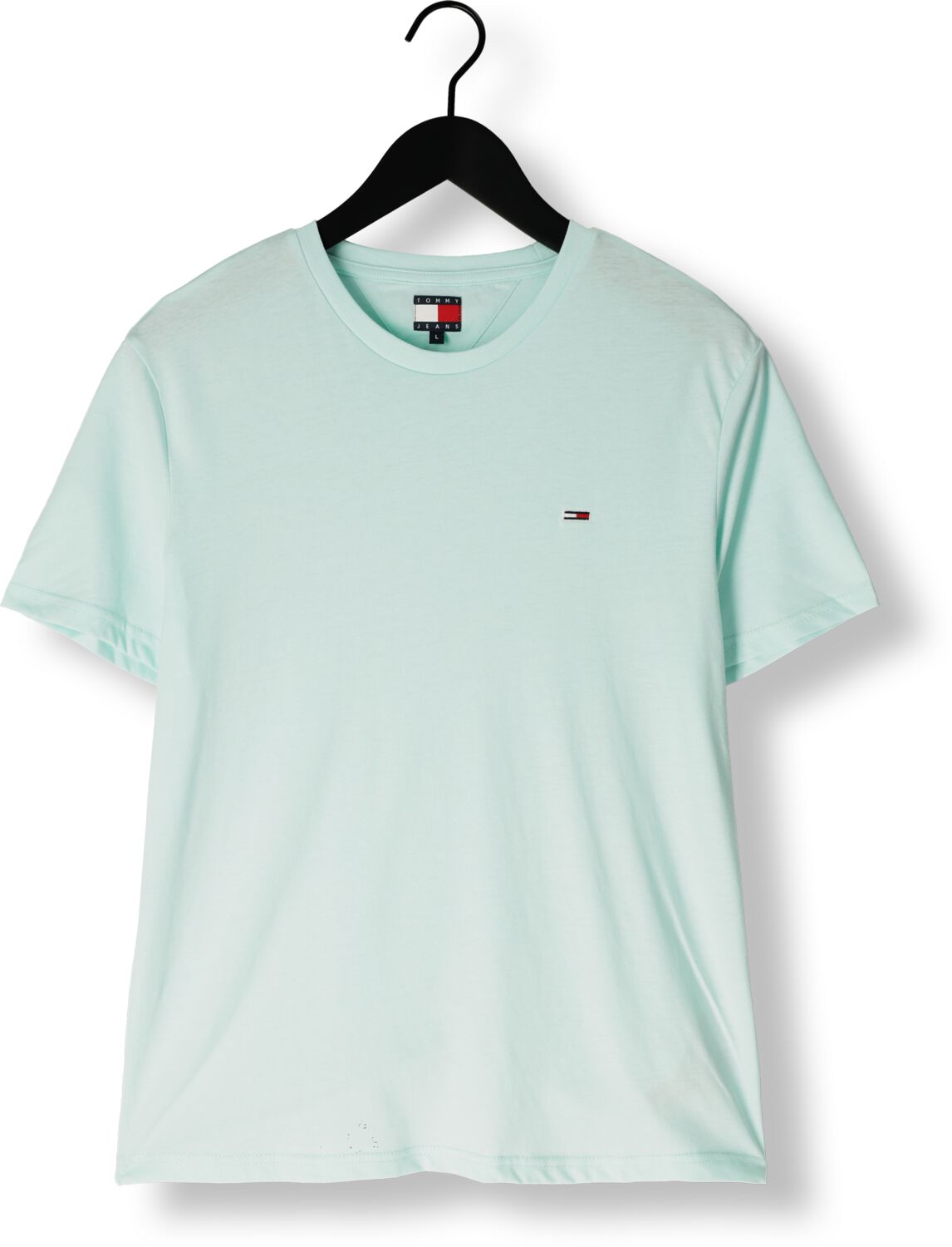 TOMMY JEANS Heren Polo's & T-shirts Tjm Xslim Jaspe Htr Tee Ext Mint