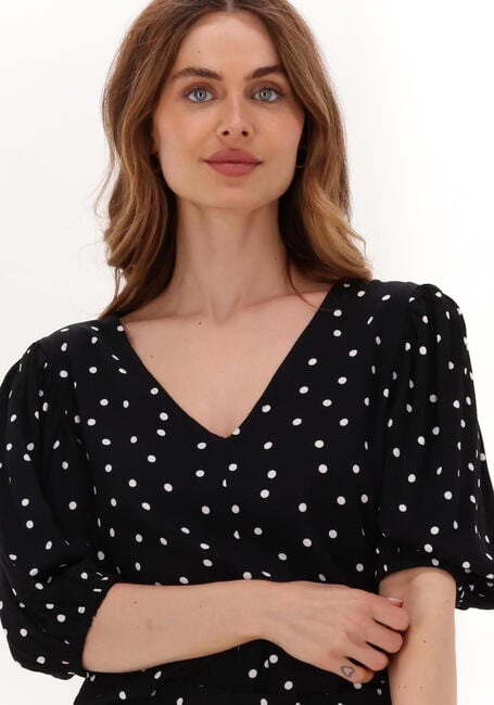 Zwarte MODSTRÖM Top RIDDER PRINT TOP - large