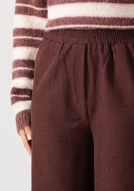 Bruine YDENCE Wijde broek PANTS YADE - large