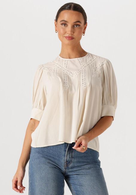 Beige WITHBLACK Tops & T-shirts WBLJENNY LS BLOUSE - large