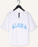 Witte 10DAYS T-shirt TEE SLUB Witte 10DAYS T-shirt TEE SLUB - medium