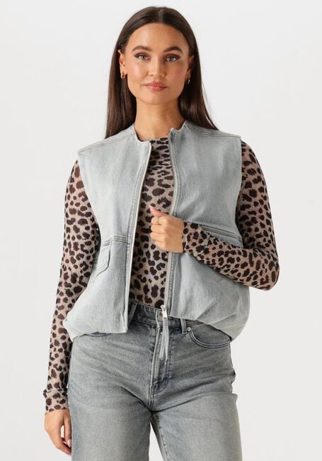 Blauwe CATWALK JUNKIE Gilet DENIM BODYWARMER - large