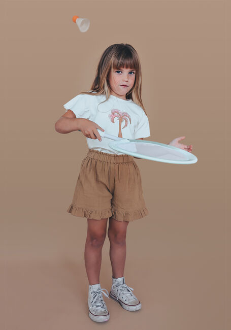 Bruine YOUR WISHES Broeken KENZA MUSLIN - large