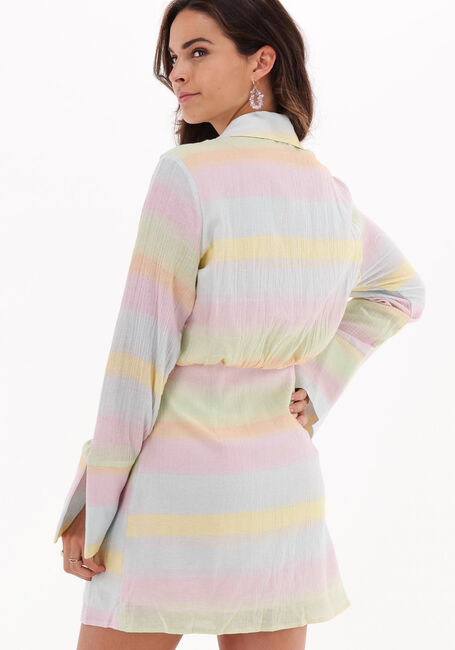 Multi NA-KD Mini jurk TWISTED FRONT SHORT DRESS - large