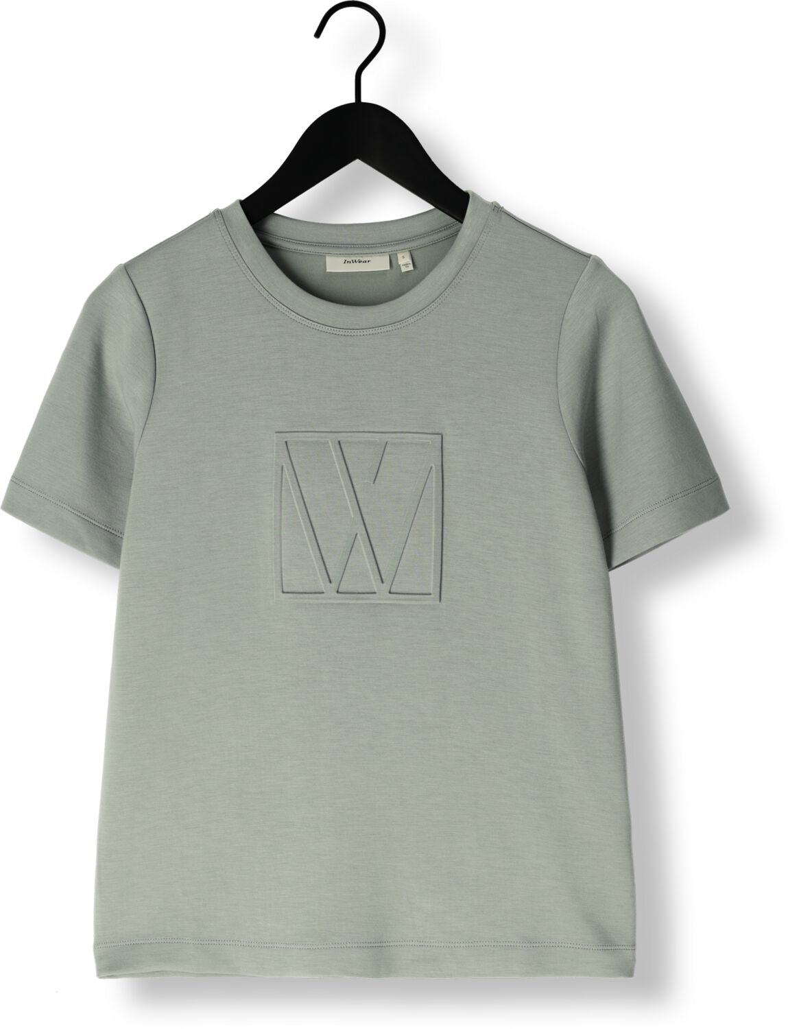 INWEAR Dames Tops & T-shirts Vincentiw Logo Tshirt Groen