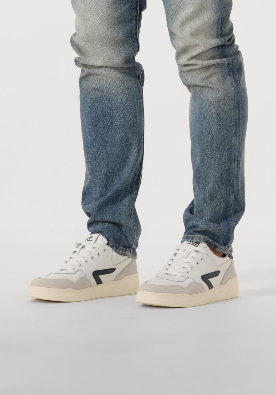 Witte HUB Lage sneakers COURT-Z - large