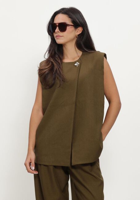 Groene Y.A.S. Gilet YASCOLERA WAISTCOAT S - large