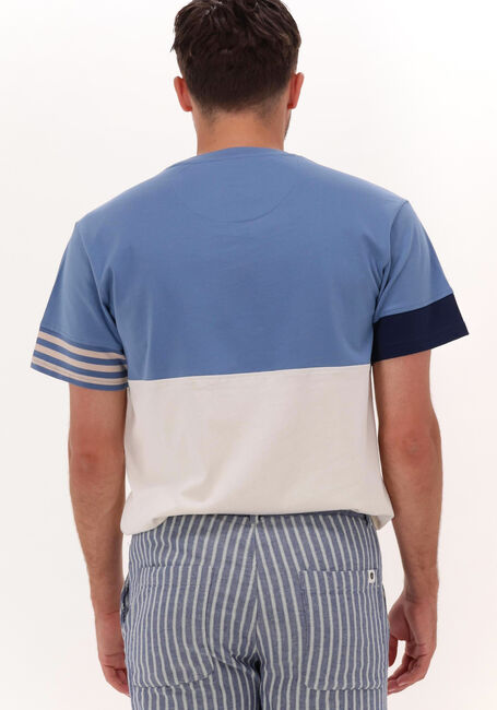 Blauwe ANERKJENDT T-shirt AKKIKKI CB STRIPE TEE - large