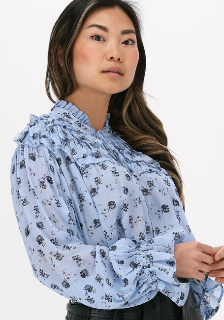 Lichtblauwe BRUUNS BAZAAR Blouses JACINTA BETTY BLOUSE - large