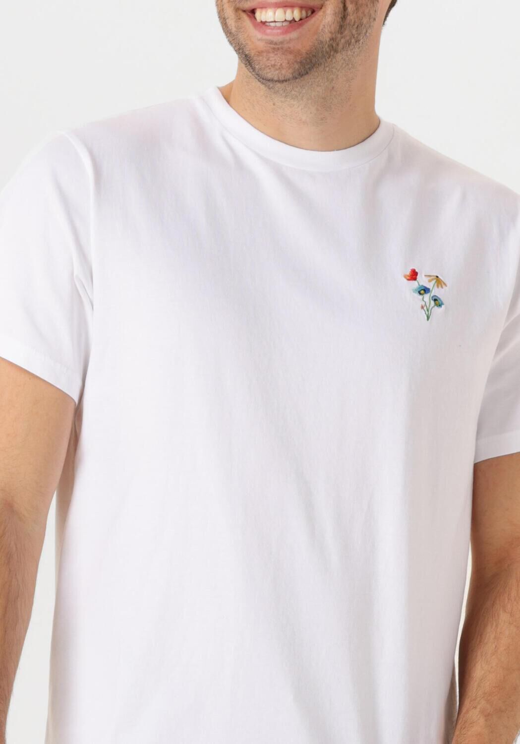 FORÉT Forét Heren Polo's & T-shirts Element T-shirt Wit
