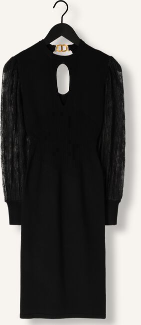 Zwarte TWINSET MILANO Midi jurk 242TT3160 Zwarte TWINSET MILANO Midi jurk 242TT3160 - large