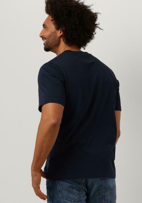 Donkerblauwe PEAK PERFORMANCE T-shirt M ORIGINAL SMALL LOGO TEE - large